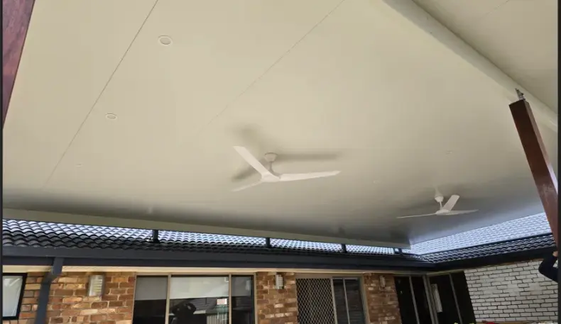 Electrician wiring a residential power point